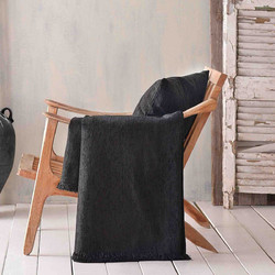 Rythmos Ριχτάρι Τετραθέσιου Καναπέ 180x330 Kidal Black