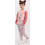 Rolypoly Hello Kitty Dream Παιδική Πιτζάμα Βαμβακερή Χειμωνιάτικη Ροζ Γκρι L1402