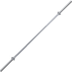 Amila 44366 Ίσια Μπάρα 10kg Φ28mm 200cm με Βιδωτά Κολάρα