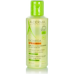 A-Derma Exomega Control Lavant 2 in 1 Βρεφικό Gel Καθαρισμού για Ατοπικό Δέρμα Βρώμη 200ml