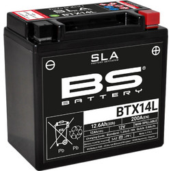 BS Μπαταρία Μοτοσυκλέτας BTX14L 12Ah