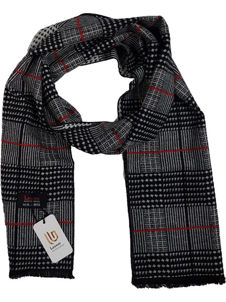Legend - LGS-3021-81 - Check Grey - Κασκόλ Cashmere Touch - gray
