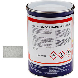 Hydroton Omega Hammer Finish Βερνικόχρωμα Μετάλλου Ασημί-801 Σφυρήλατο 0.75lt