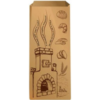 Χαρτοσακούλα Κράφτ Φούρνος 12,5x21cm 10kg