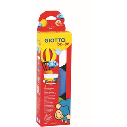 Giotto Bebe Πλαστοζυμαράκι Με Φυσικα Συστατικά 3x100gr White/Blue/Green