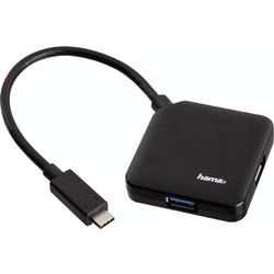 Hama 135750 USB Hub 3.0 USB-C με 4 Θύρες USB-A