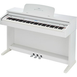 Hemingway DP-501 MKII Ηλεκτρικό Πιάνο Όρθιο με 88 Βαρυκεντρισμένα Πλήκτρα White