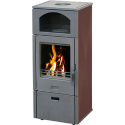 Plamen Laguna Brown Μαντεμένια Ξυλόσομπα 11kW