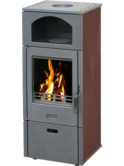 Plamen Laguna Brown Μαντεμένια Ξυλόσομπα 11kW