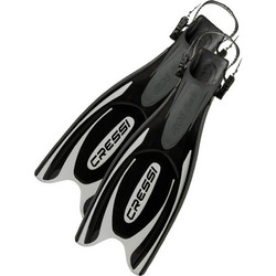 Cressi Sub Frog Plus Βατραχοπέδιλα Κατάδυσης Black Silver