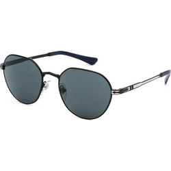 Persol PO2486S 1111/R5 Γυαλιά Ηλίου Τετράγωνα Μεταλλικά Ασημί με Μπλε Polarized Φακό