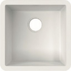 Franke Solid Surface Pure White Υποκαθήμενος Νεροχύτης Γρανίτη 3054300008 46x46cm