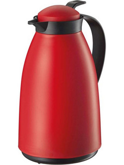 Κανάτα-Θερμός Imola 544343 25,5cm 1lt Red-Black Cilio Γυαλί