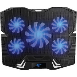 Havit HV-F2082 Cooling Pad για Laptop έως 17" με 5 Ανεμιστήρες