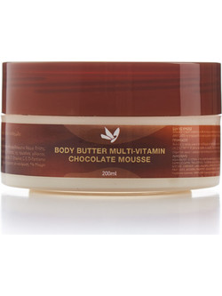 Anaplasis Multi-Vitamin Chocolate Mousse Ενυδατικό Butter Σώματος 200ml
