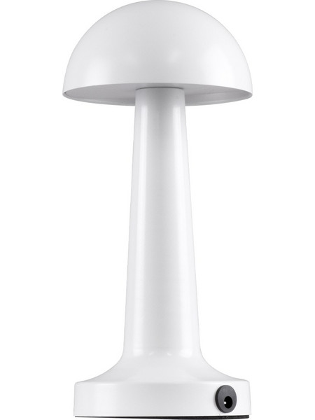 Globostar Coco 76508 Πορτατίφ Αφής LED με Μπαταρία Λευκό Φ10xΥ22cm