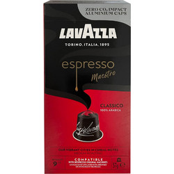 Lavazza Κάψουλες Espresso Maestro Classico Συμβατές με Μηχανή Nespresso 10τμχ