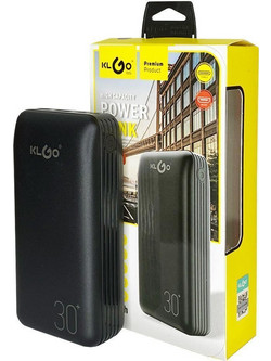 Klgo Ph-kp-88 Power Bank 30000mAh με Θύρα USB-A Black
