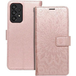 ΘΗΚΗ ΒΙΒΛΙΟ FORCELL MEZZO ΓΙΑ SAMSUNG GALAXY A33 5G - ΡΟΖ ΧΡΥΣΗ