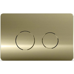 Πλακέτα Χειρισμού Wisa Easy Touch Διπλή Κυκλική F099-200 Χρυσή