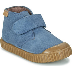 Victoria Παιδικά Μποτάκια Μπλε Suede με Σκρατς 1366146