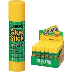 Amos Κόλλα Stick Stick Μεσαίου Μεγέθους 8gr Χωρίς Διαλύτες