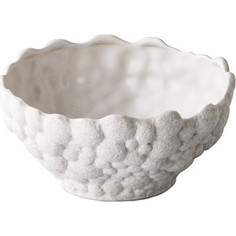 Μπωλ βαθύ Stoneware BUBBLE φ14 5xΥ7cm λευκό RAW Σετ 6 c430771