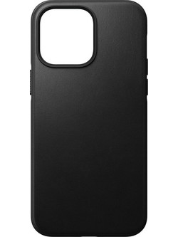 Nomad Modern Leather Bakc Cover with MagSafe Black (iPhone 14 Pro Max)