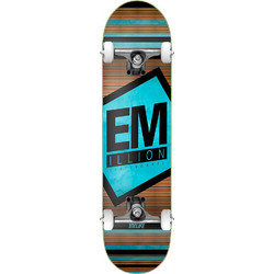 EMillion Prime Logo Complete Skate Light Blue 8.0