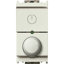 Dimmer Master 230V Περιστροφικό Λευκό Idea