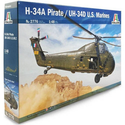 Italeri H-34A Pirate UH-34D Marines Συναρμολογούμενο Πλαστικό Μοντέλο Ελικοπτέρου 1:48