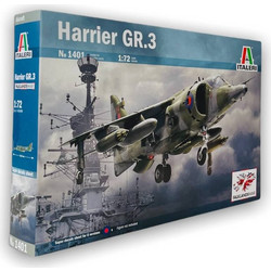 Italeri Harrier Gr.3 Συναρμολογούμενο Πλαστικό Μοντέλο Αεροπλάνου 1:72
