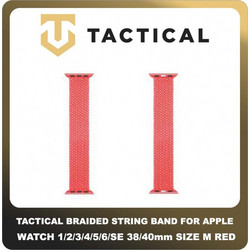 Tactical 758 Braided Λουράκι Υφασμάτινο Red (Apple Watch 38 / 40 / 41mm)
