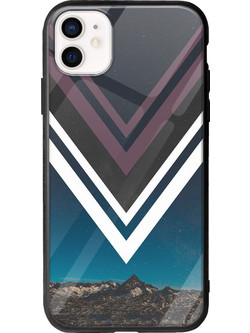 Θήκη Night Sky iPhone 12 mini Groove TPU (Tempered Glass και TPU)