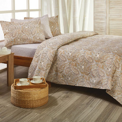 WhiteEgg Σετ Σεντόνια Μονά Βαμβακερά 175x270 Romance R037/2