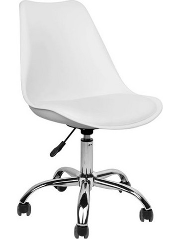 HomeMarkt Vegas Καρέκλα Γραφείου Άσπρη HM1052.04
