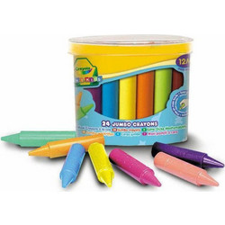 Crayola Mini Kids Κηρομπογιές Σετ 24τμχ