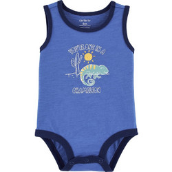Carter's Φορμάκι Αμάνικο για Αγόρι 1N614810 Blue
