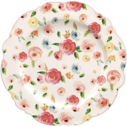Cryspo Trio Πιάτο Βαθύ Πορσελάνης Primavera Purple 27cm 28.096.01