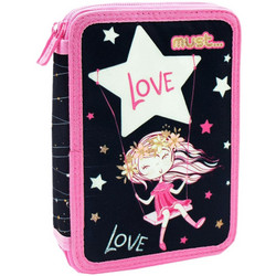 Must Star Love Κασετίνα Γεμάτη με 2 Θήκες Μπλε 584576