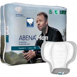 Abena Man Formula 2 Επιθέματα Ακράτειας 5 Σταγόνες 15τμχ