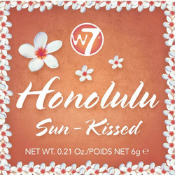 W7 Honolulu Sun Kissed Bronzer Powder 6gr