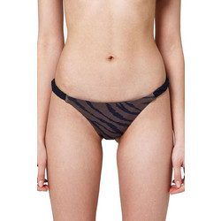 Sundek Ψηλόμεσο Bikini Bottom Animal Print Σοκολατί GW392KTL629S-OFRIDE