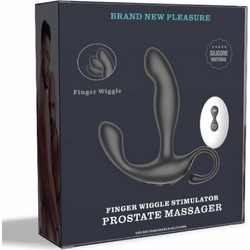 Kinksters Finger Wiggle Δονητής Προστάτη Μαύρος