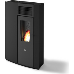 Eva Calor Perla 8 Black Σόμπα Pellet 8kW
