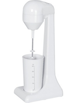 Happy House Φραπεδιέρα 100 Watt με διπλό αναδευτήρα 450ml Λευκό