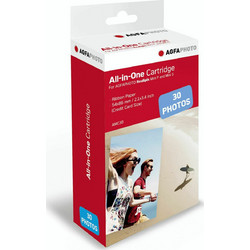 AgfaPhoto Cartridge & Paper 5.4x8.6 30 Φύλλα