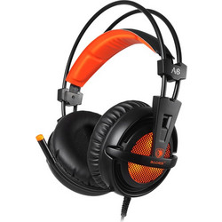 Sades A6 Gaming Headset Over Ear Black Orange