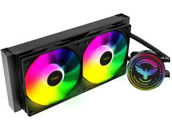 Armaggeddon Freeze Pro 240 Black Υδρόψυξη CPU 120mm ARGB για Socket AM2 / AM2+ / AM3 / AM3+ / FM1 / FM2 / 115x / 1366 / 2011 / 2066 / 2011-3 / AM4 / FM2+ / 1200 / 1700