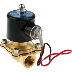 12V 1/2 inch Electric Solenoid Valve For Water Air Gas Diesel - Normally Closed